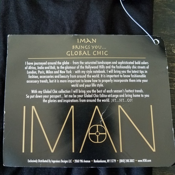 NWT | IMAN | OFF SHOULDER BLOUSE - Picture 7 of 9